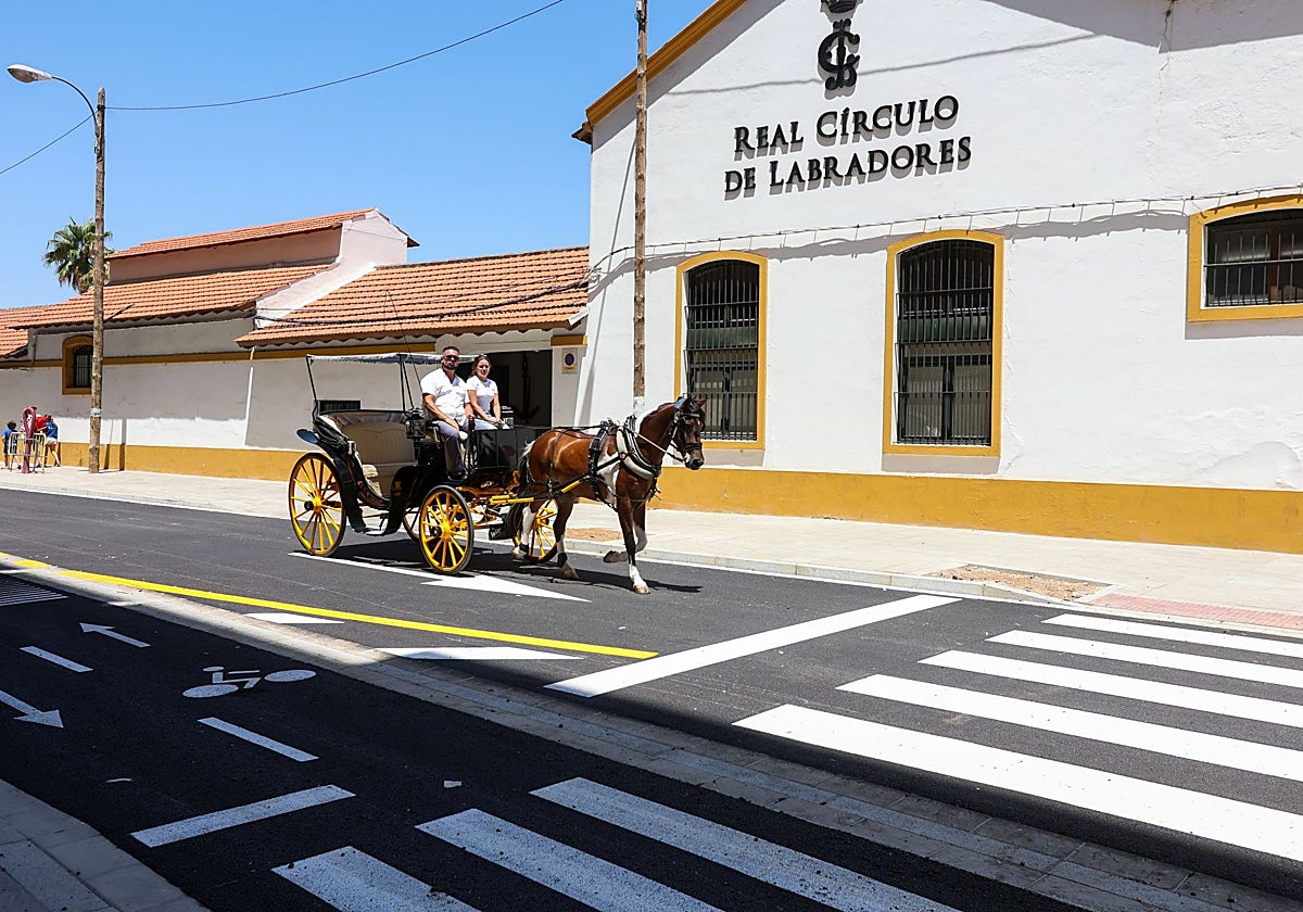 La sede del Real Círculo de Labradores en el barrio de Los Remedios