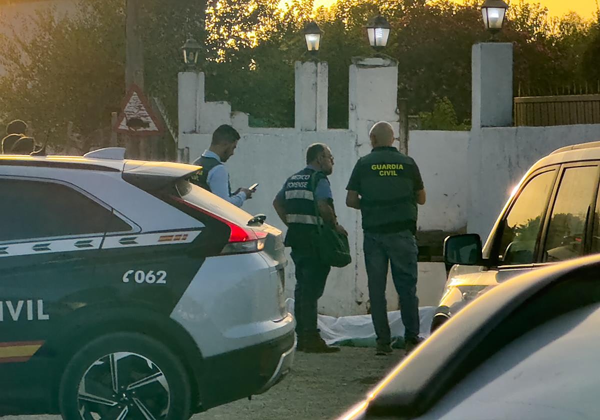 La Guardia Civil en el lugar de los hechos