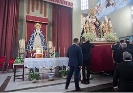 El Cerro acompaña a su Virgen de los Dolores en una histórica peregrinación a Padre Pío