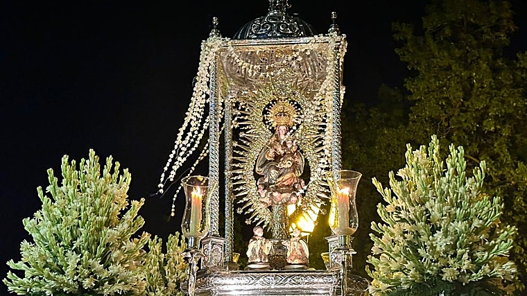 La Virgen de Loreto en su procesión anual