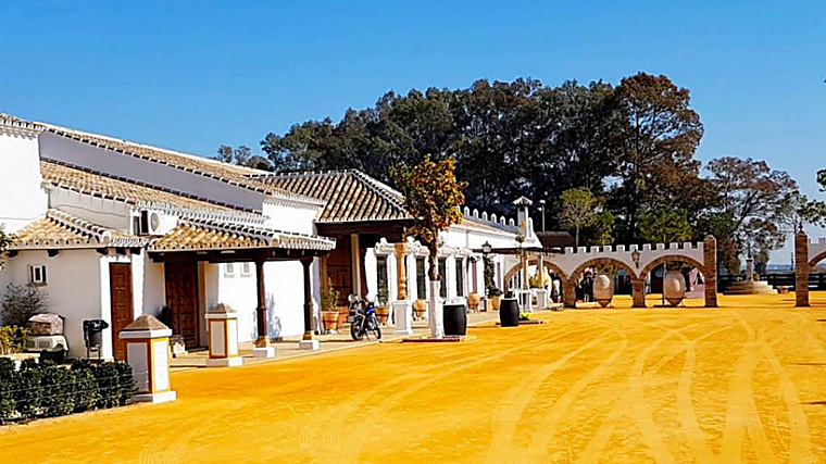 Así es la finca de Morante de la Puebla: una plaza de toros, un restaurante y un campo de fútbol