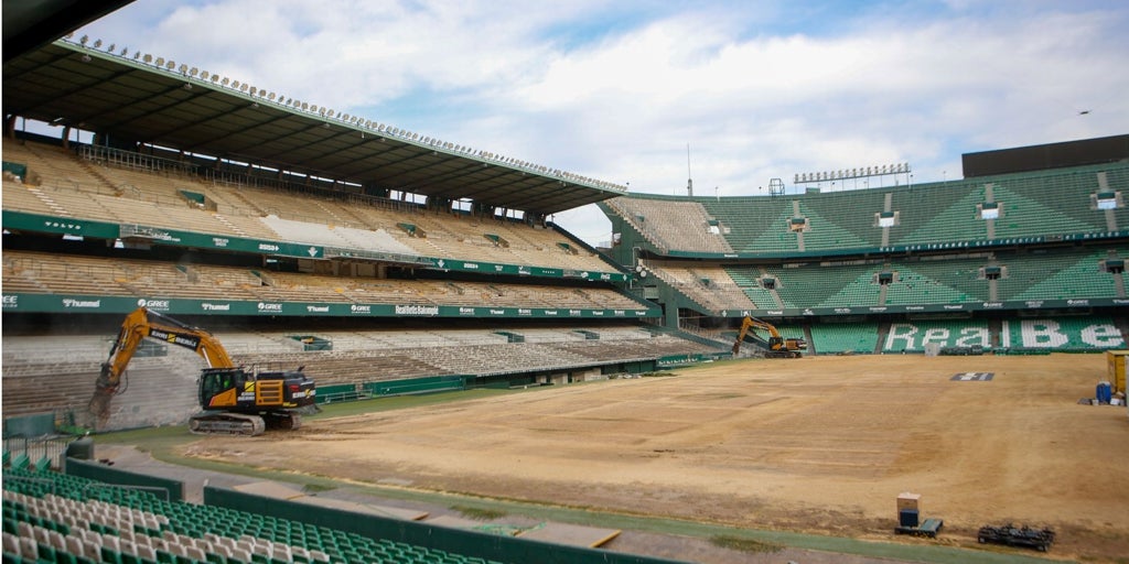 El Betis retrasa a inicios de 2026 el inicio de la obra del Benito Villamarín