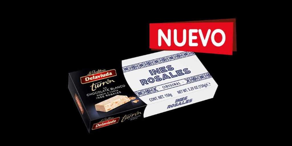 Inés Rosales se adelanta a la Navidad y lanza un nuevo turrón