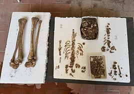 Hallan enterramientos de los siglos XVI al XVIII en las excavaciones de la sinagoga de Utrera