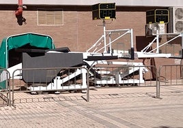 El inmovilizado del Baloncesto Sevilla sigue en San Pablo a la espera de que Pedro Fernández lo retire