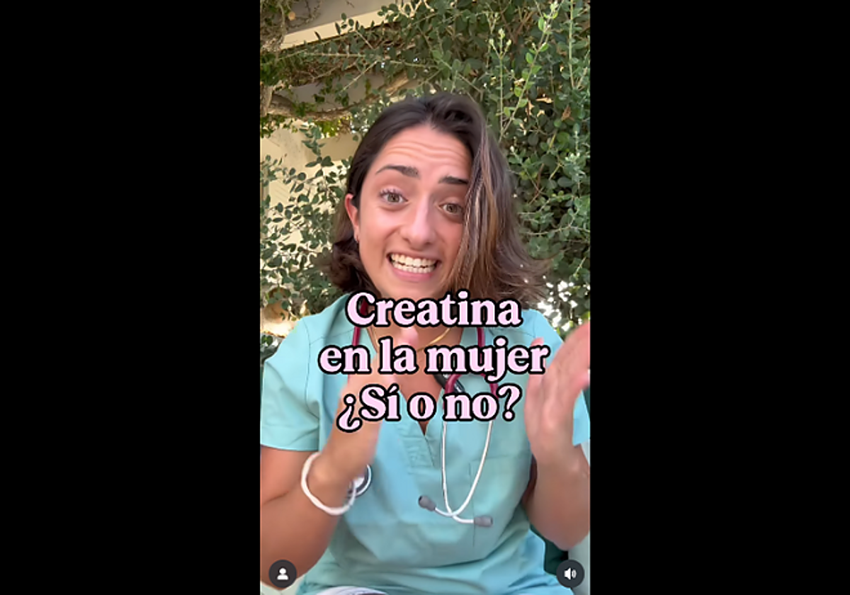 La doctora Sara Marín explica por qué las mujeres deben tomar creatina a partir de los 35 años