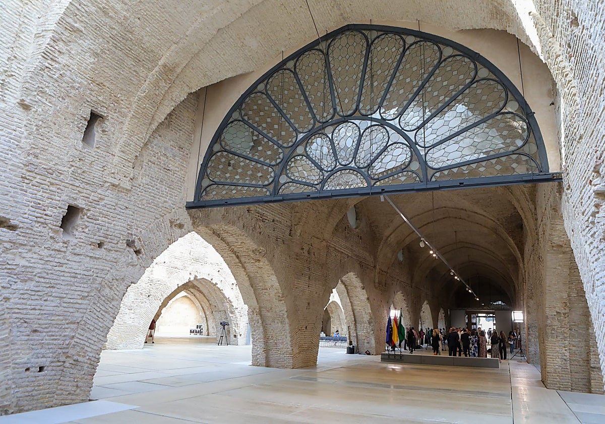 El interior de las Atarazanas reformado