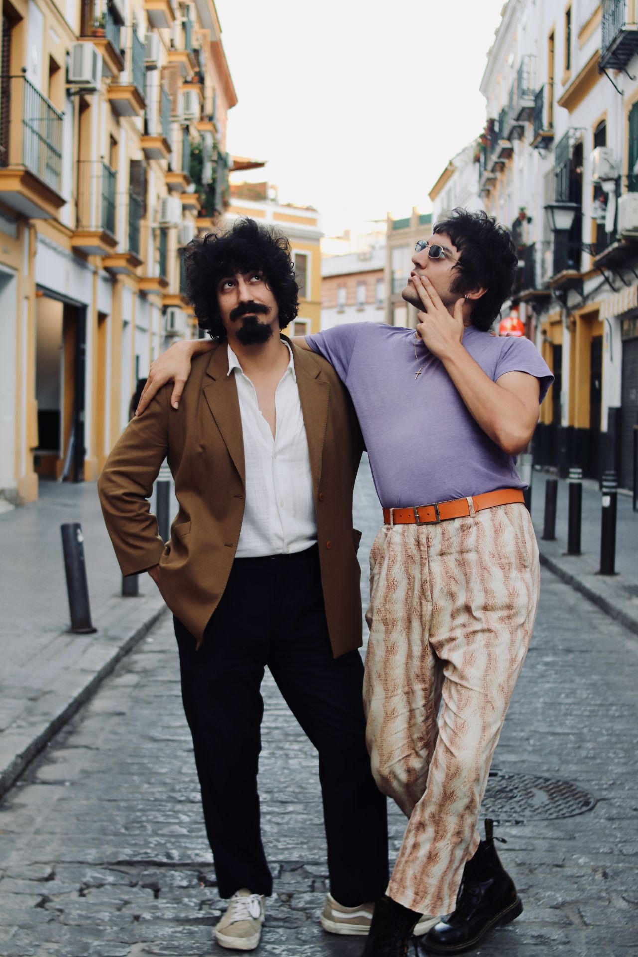 Ángel y Nico, los integrantes de Juventude