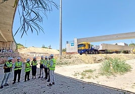 Al 70 por ciento las obras del carril Bus/VAO de Mairena a Sevilla para su activación a comienzos de 2026
