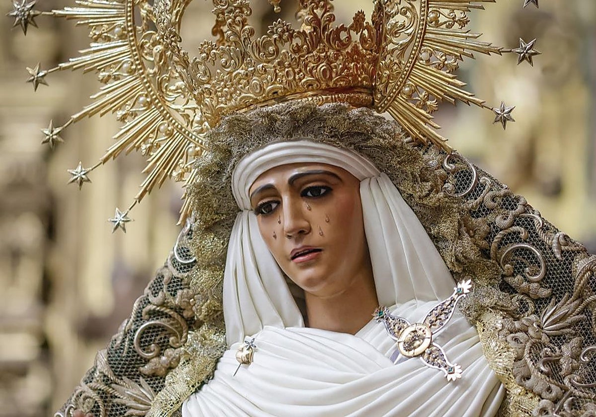 La Esperanza de Triana, lista para ser trasladada al Polígono Sur este sábado