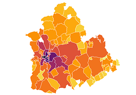 Tomares y Marinaleda se estancan como el pueblo más rico y más pobre de Sevilla
