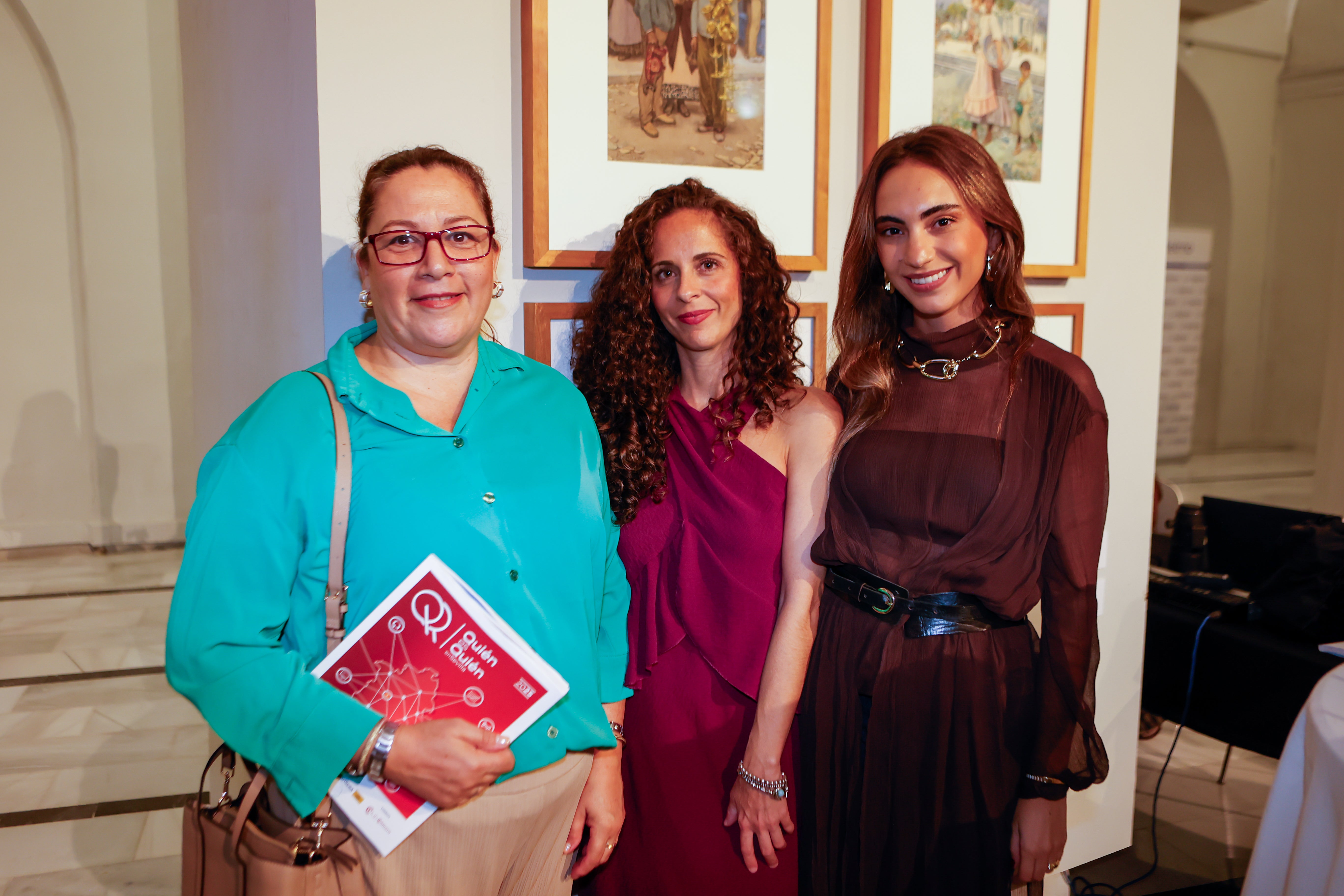 Pilar Parrilla, Begoña González y Laura García