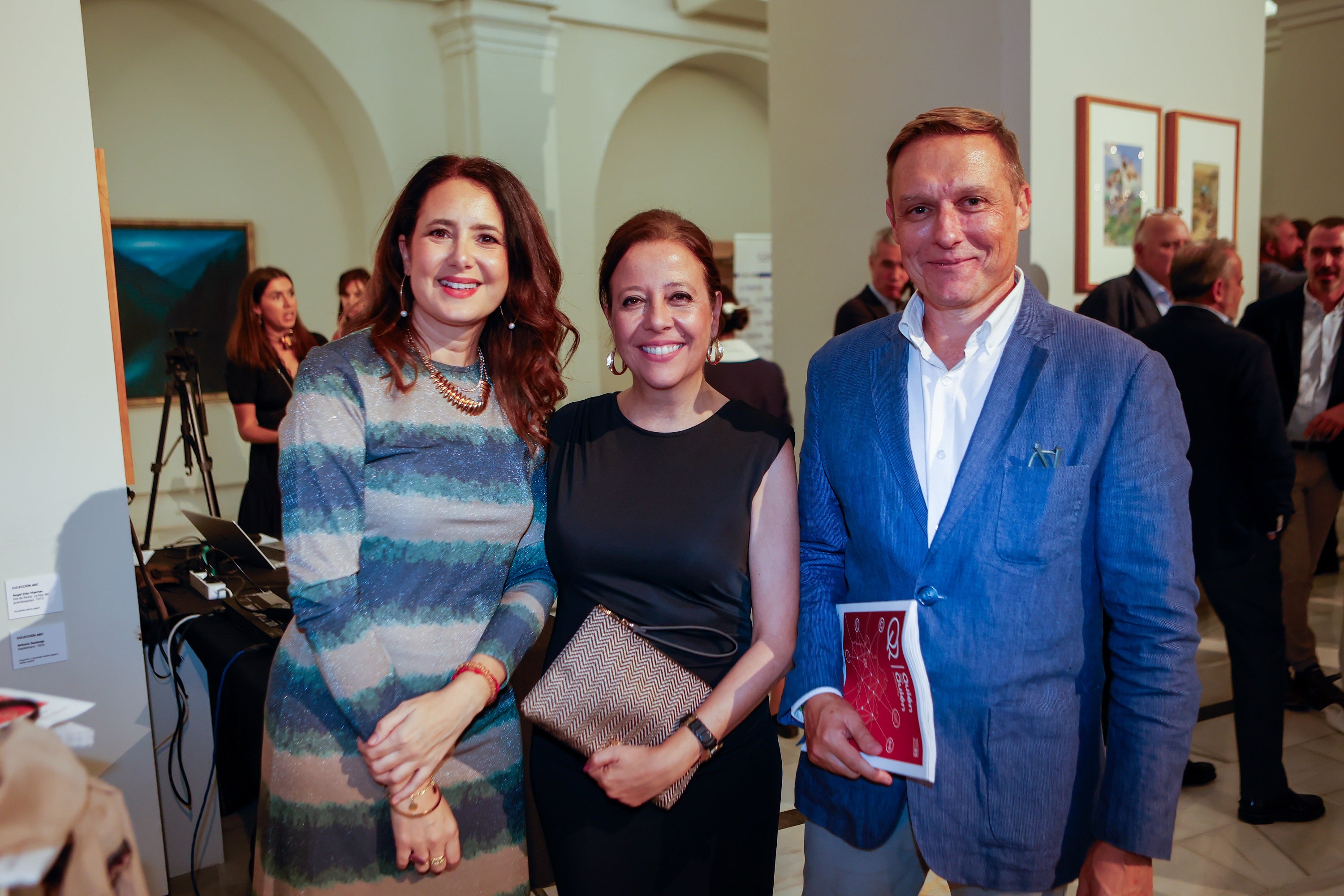 Gloria Lozano, Rocio Guerrero y Juan Antonio Ayuga