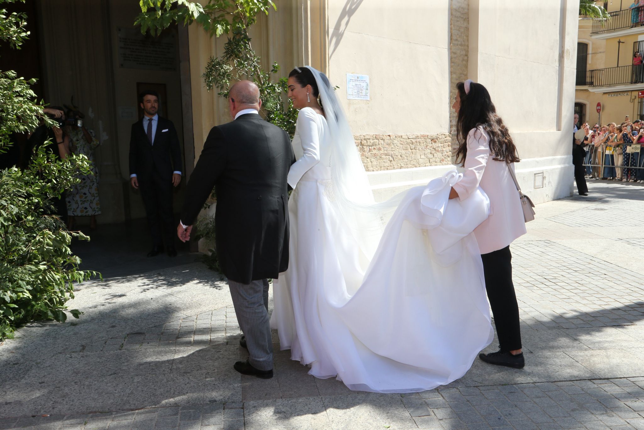 Entrando en el templo