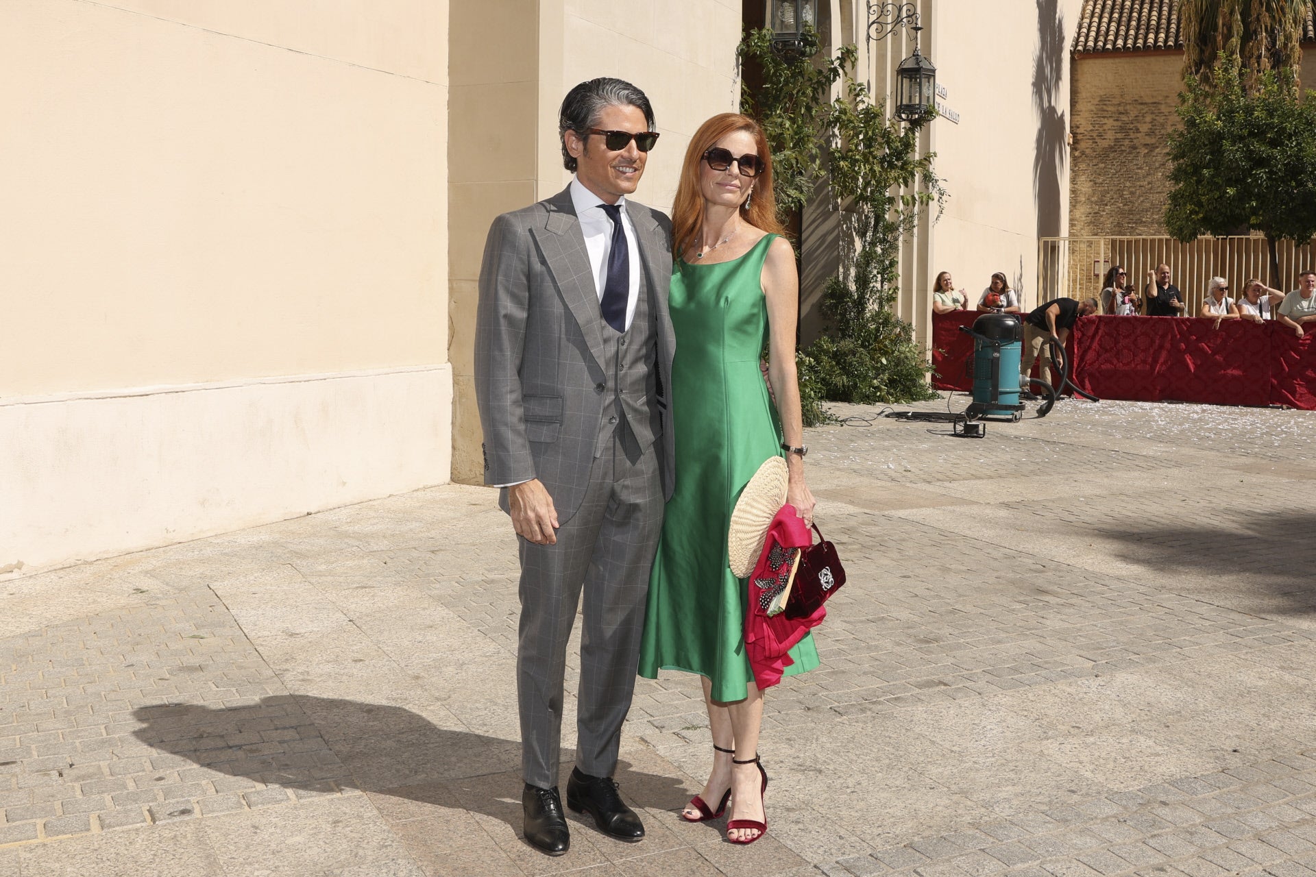 Olivia de Borbón y Julián Porras