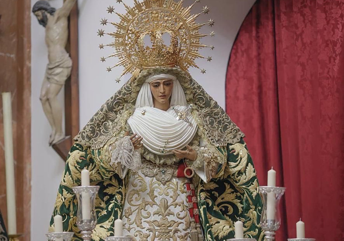 La Esperanza de Triana, preparada para el comienzo de la Misión