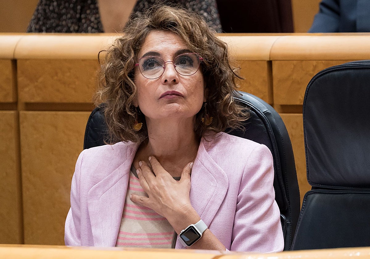 La vicepresidenta del Gobierno y Ministra de Hacienda, María Jesús Montero