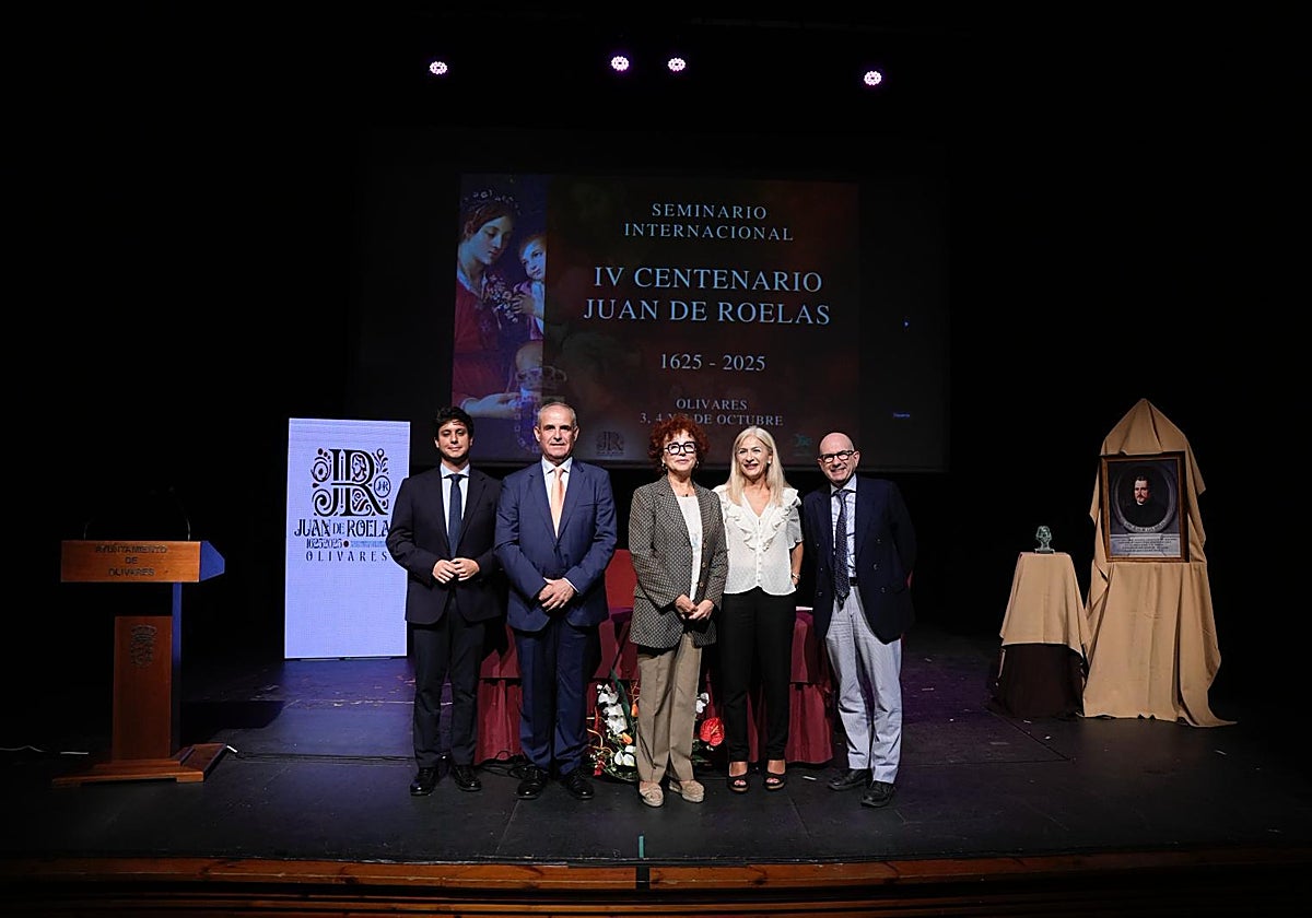 Olivares acogió el acto inaugural del seminario por el IV centenario de Juan de Roelas