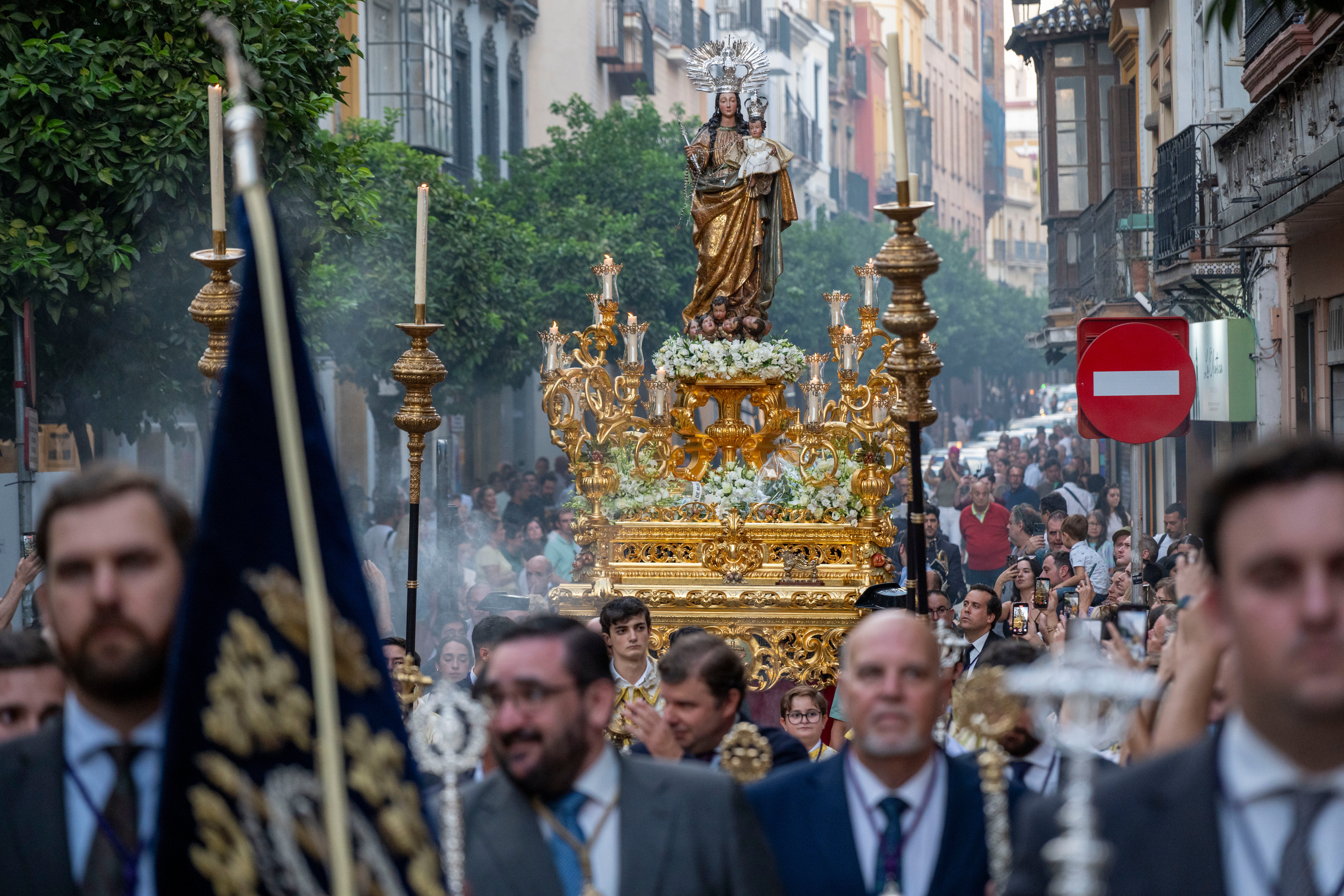 Las procesiones del primer sábado de octubre, en imágenes