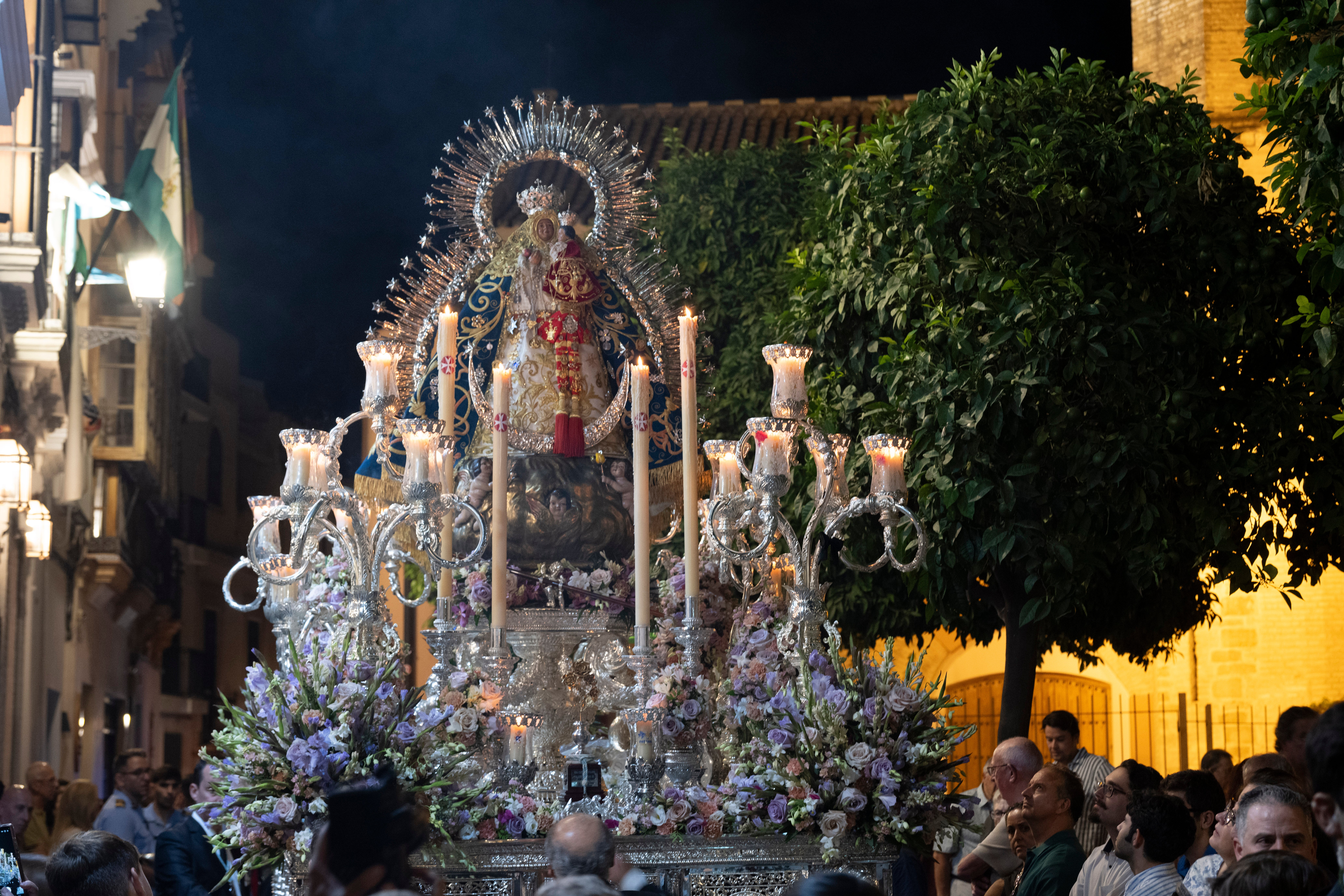 Las procesiones del primer sábado de octubre, en imágenes
