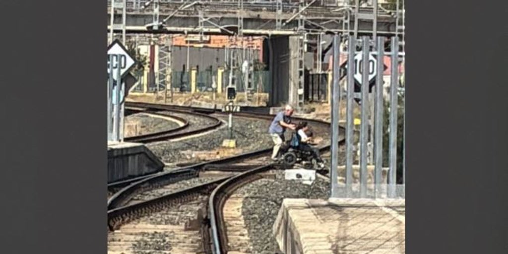 La penosa imagen de la estación de tren de Utrera