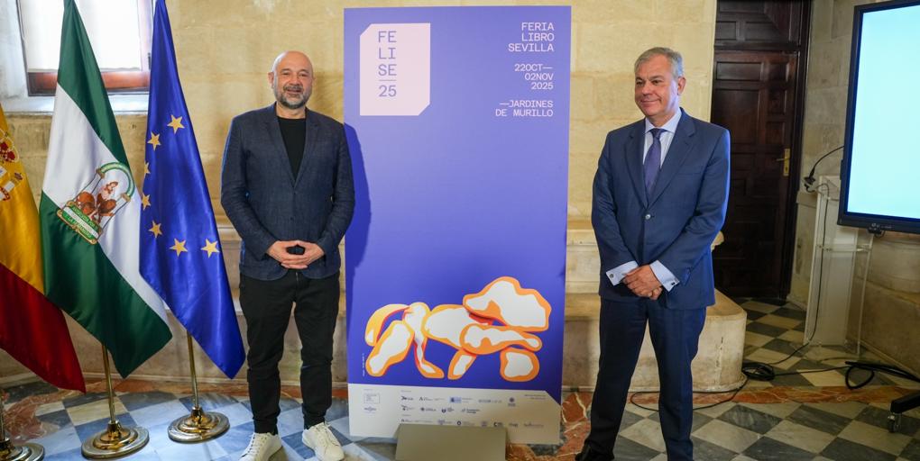 La Feria del Libro de Sevilla estrena un cartel de Jürgen Mayer que mezcla tradición y modernidad