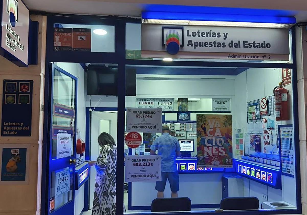 El primer premio de la Lotería Nacional reparte suerte en la provincia de Sevilla