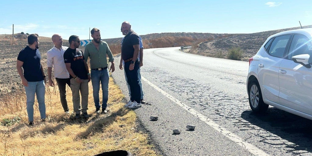 Denuncian que la carretera Sevilla-Ronda está «plagada de agujeros y grietas» que ponen en peligro la vida de los conductores