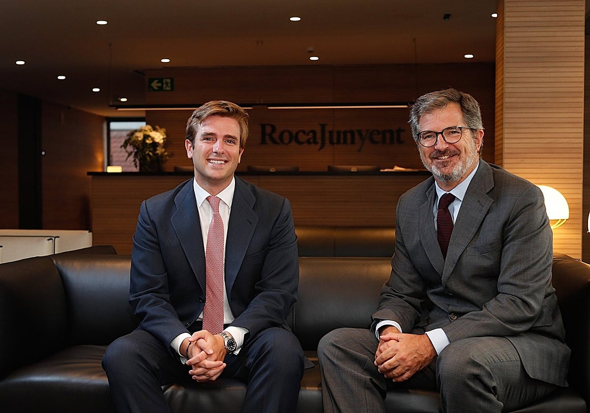 Javier Arenas (izquierda) y Joan Roca (derecha)