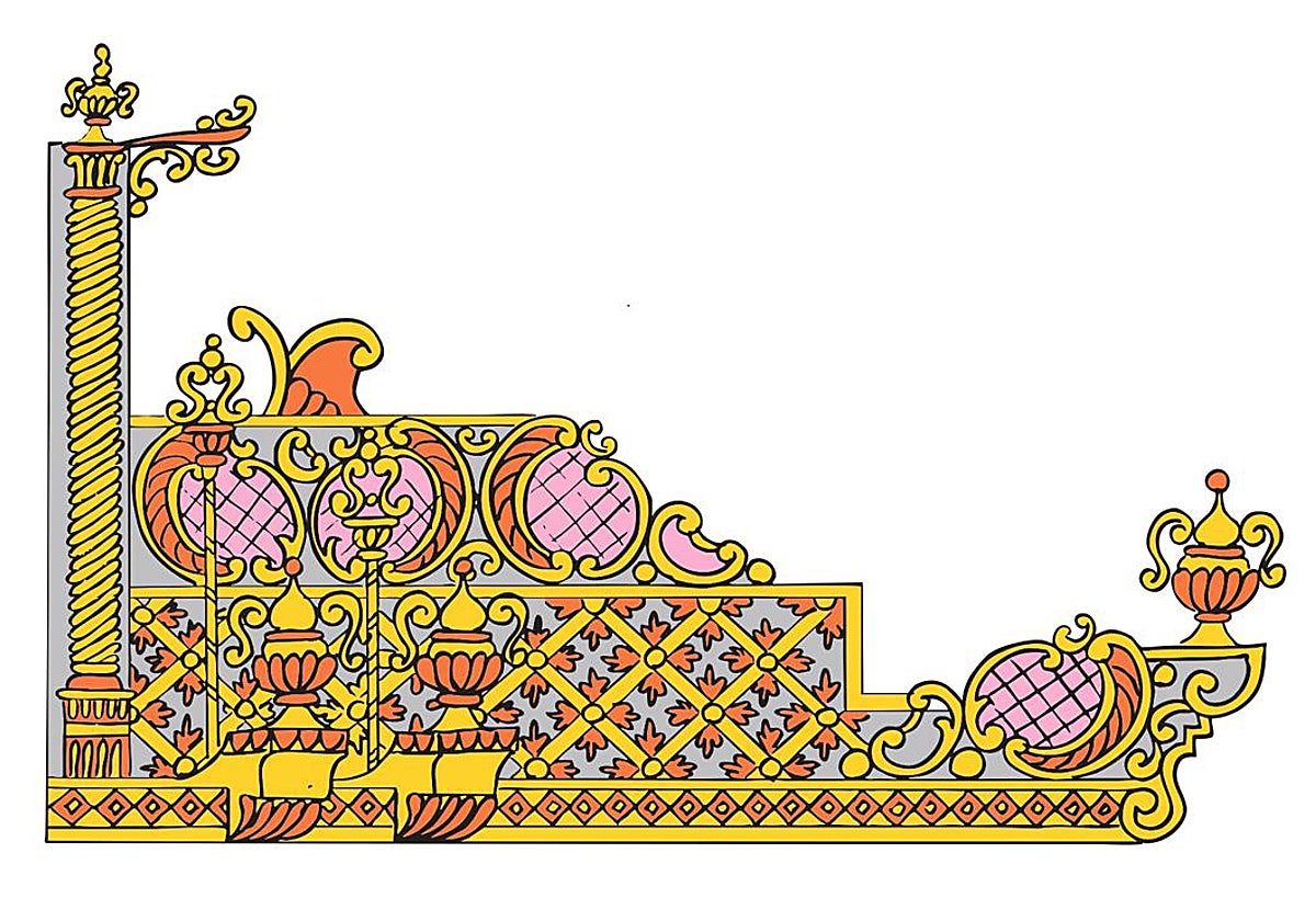 Diseño de la carrozan del Rey Baltasar