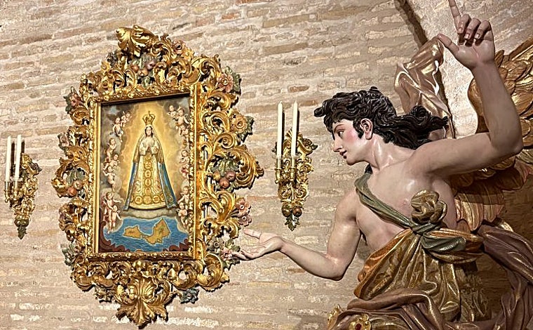 El Ángel Anunciador también ha cambiado de localización