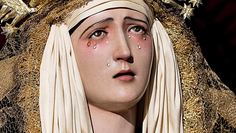 La Virgen de los Dolores de las Penas de San Vicente sale este fin de semana en rosario por los 150 años de la cofradía