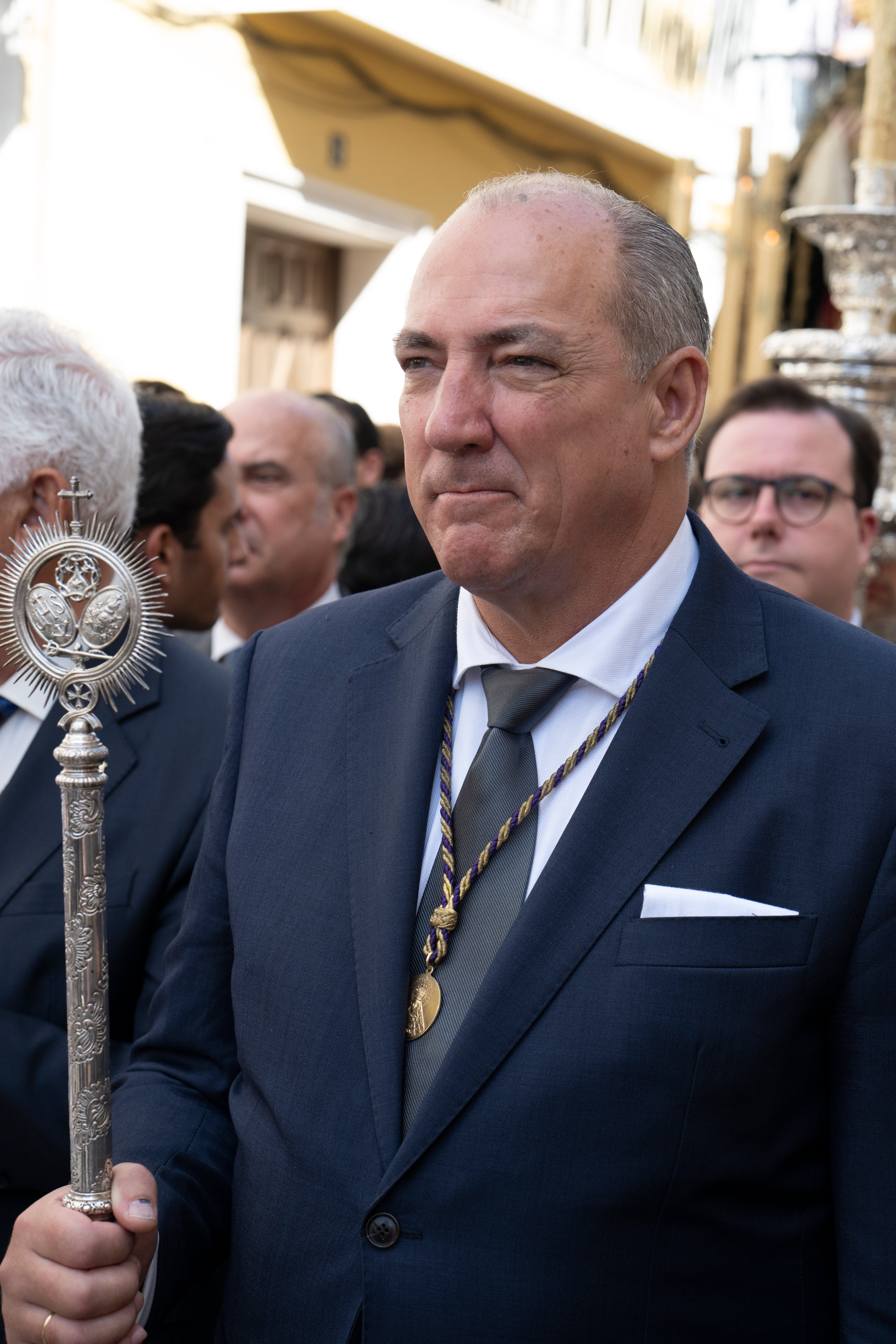 El traslado de regreso de la Virgen de los Dolores de las Penas, en imágenes