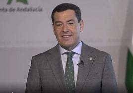 Vídeo | Juanma Moreno: «¡Qué orgullosos deben estar Torcuato y Juan Ignacio Luca de Tena al ver que su proyecto soñado sigue fiel a su cita diaria!»