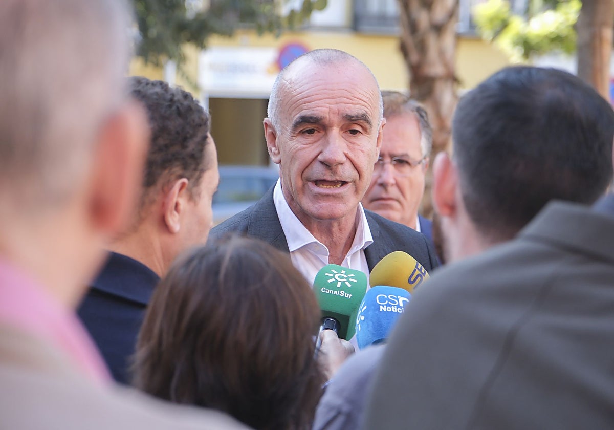 El portavoz del PSOE en el Ayuntamiento de Sevilla, Antonio Muñoz