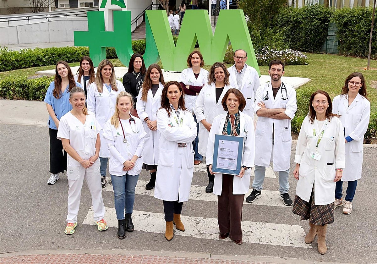Profesionales del Hospital Universitario Virgen Macarena
