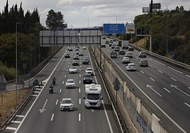 Transportes actuará en la salida de la A-49 de Sevilla para reducir el ruido del tráfico