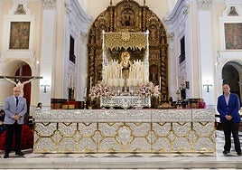 La Esperanza de Triana estrena nuevo frontal en plata de ley