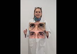 Ana Vázquez, oftalmóloga: «A partir de los 50 años aparece debilidad en el párpado»