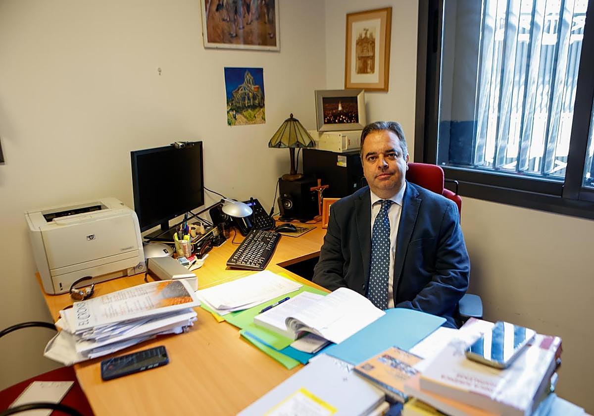 Antonio José Sánchez en la Facultad de Derecho de Sevilla