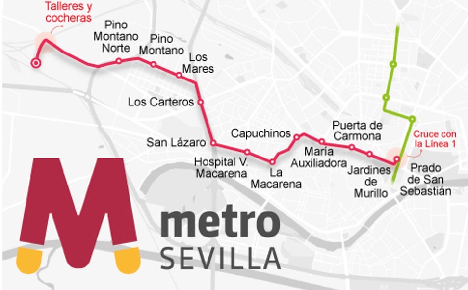 Imagen principal - El mapa de la Sevilla de 2030