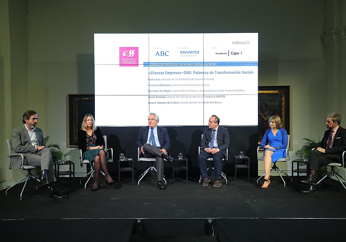 Luis Montoto, Marta Aisa, Francisco Mesonero, Ignacio Vázquez de la Torre, Elsa Novo y Daniel Restrepo