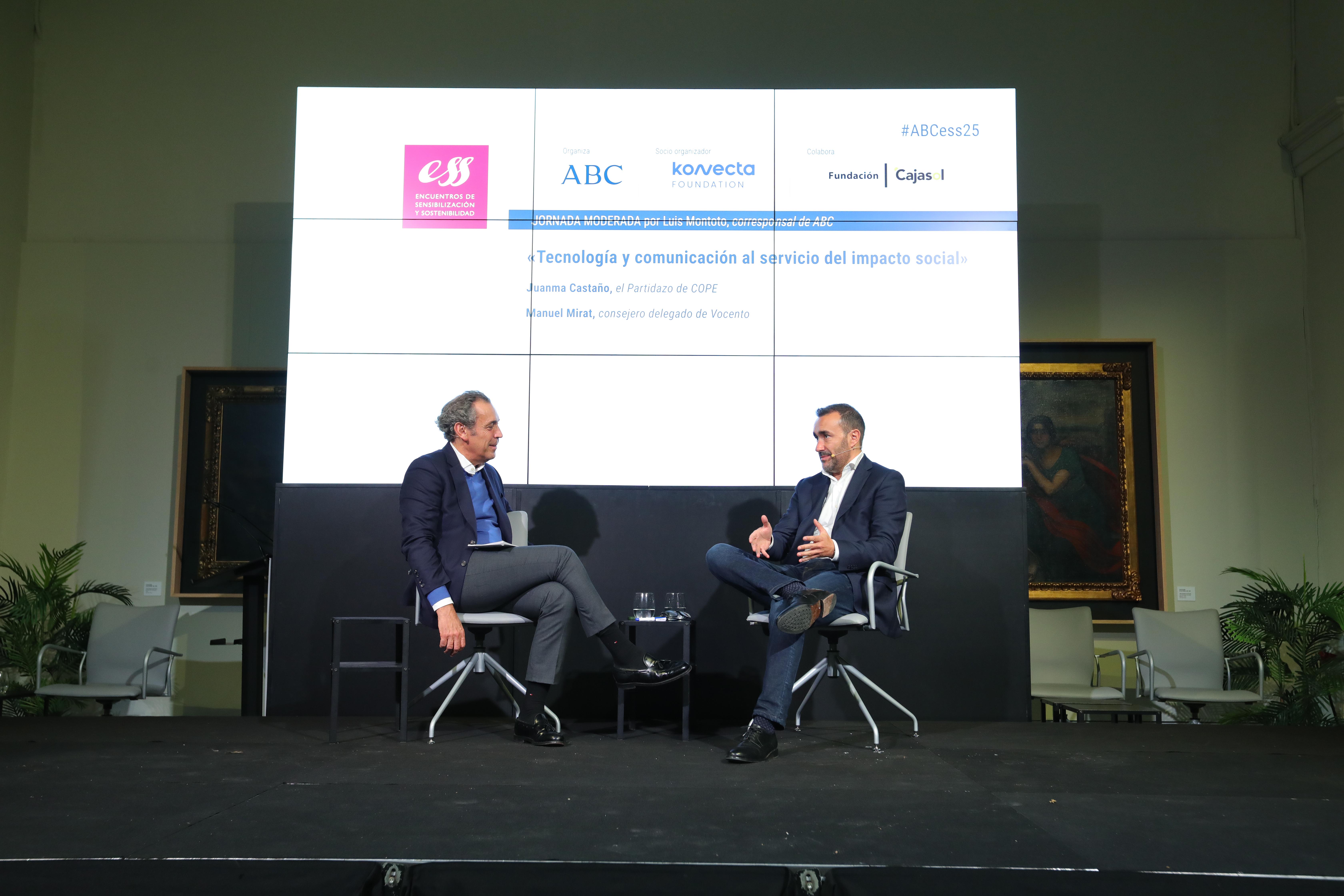 Manuel Mirat y Juanma Castaño