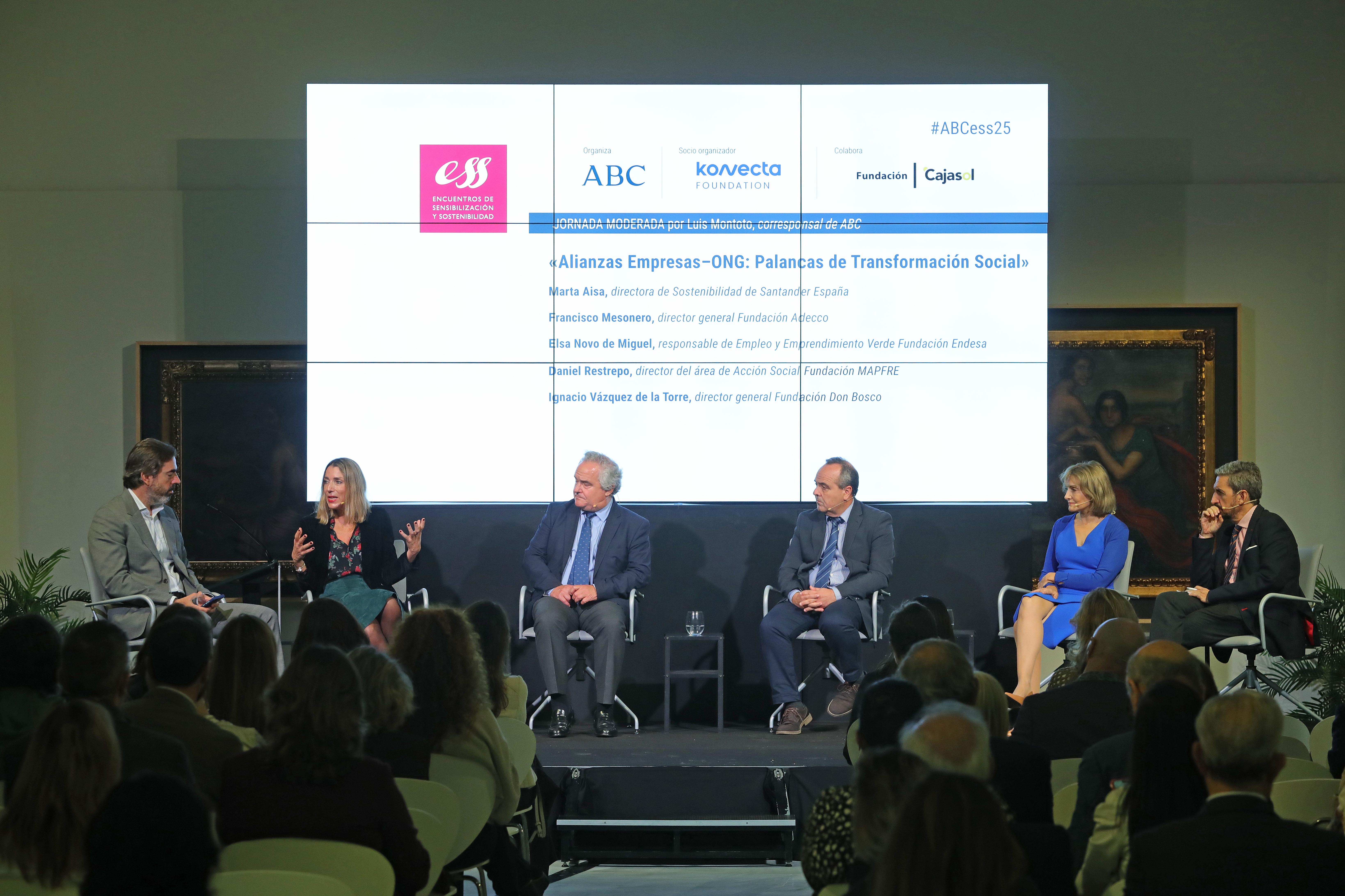 Luis Montoto, Marta Aisa, Francisco Mesonero, Ignacio Vázquez de la Torre, Elsa Novo y Daniel Restrepo