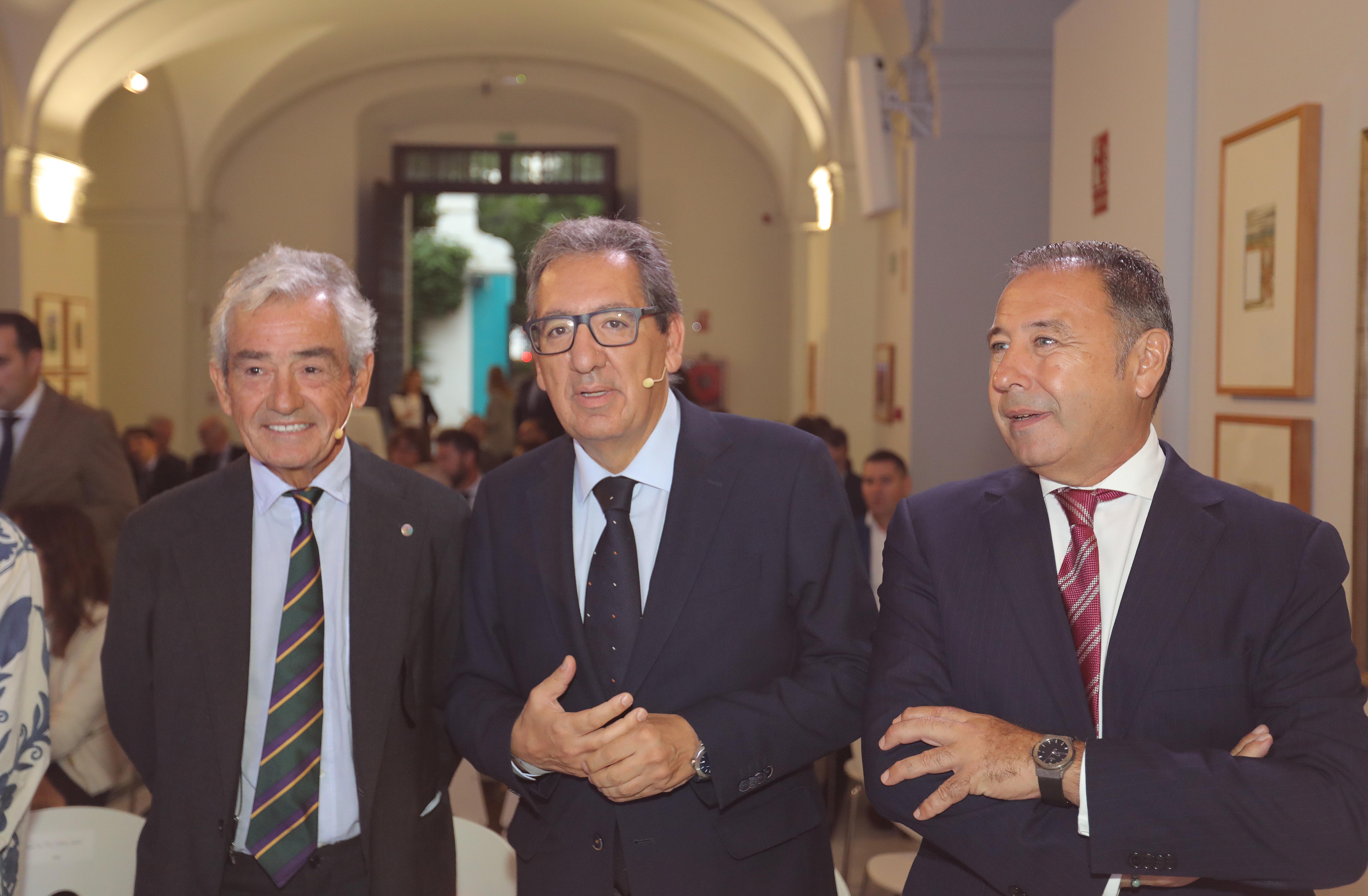 José María Pacheco, Antonio Pulido y Ricardo Sánchez