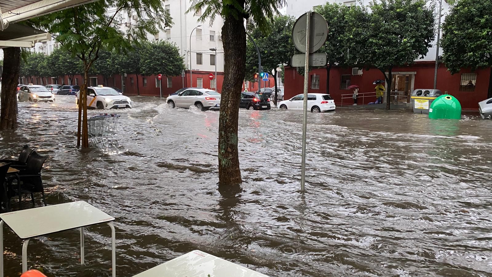Fuertes lluvias en Sevilla: así afecta la borrasca a la ciudad