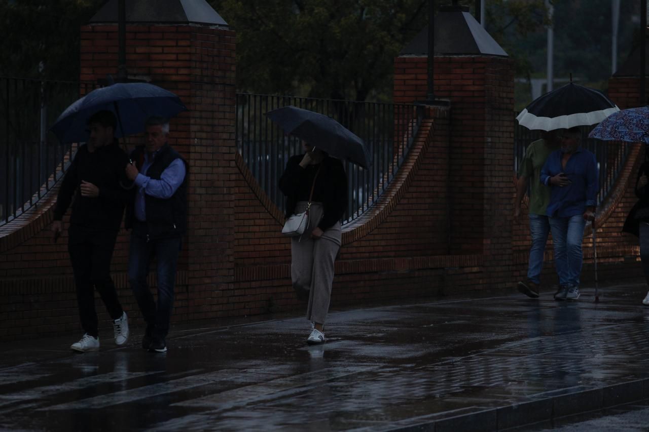 Fuertes lluvias en Sevilla: así afecta la borrasca a la ciudad