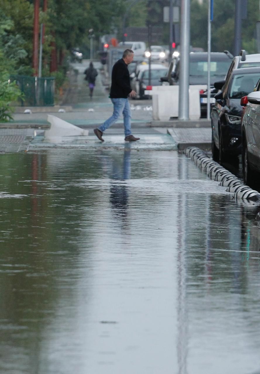 Fuertes lluvias en Sevilla: así afecta la borrasca a la ciudad