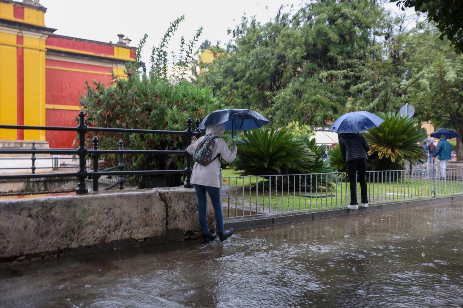 Fuertes lluvias en Sevilla: así afecta la borrasca a la ciudad
