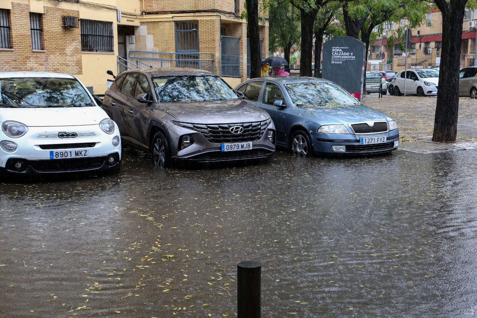Fuertes lluvias en Sevilla: así afecta la borrasca a la ciudad